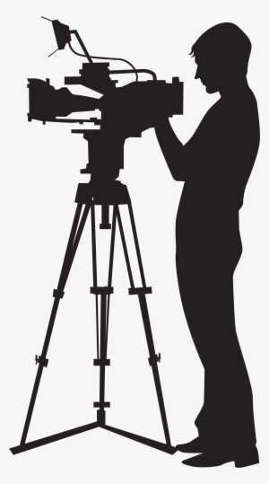 Picture Black And White Stock Camera Man Clipart - Camera Operator Png #409767
