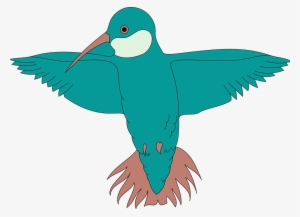 Hummingbird Royalty Free Vector Clip Art Image - Clip Art Bird Wing #409769