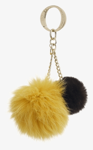 Alivia Pom Pom Black - Keychain #4000319