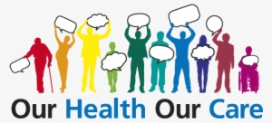 Social Health Clipart - Our Health Our Care Our Say #4001145