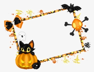 Halloween - Transparent Halloween Border #4001739