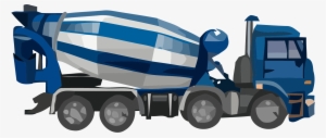 Cement Truck Basic Blue Clipart Png - Clip Art #4002148 Cement Truck Basic Blue Clipart Png - Clip Art #4002148