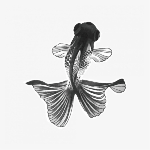 Small Fish - Тату Черная Рыба #4002536