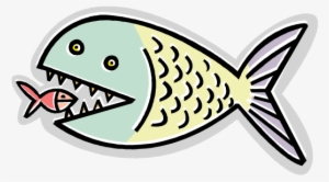 Small Fish And Big Fish #4002941