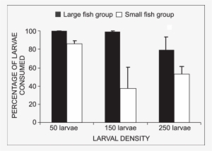 Percentage Predation Of Anopheles Larvae By The Large - Extracurricular Participation #4002998