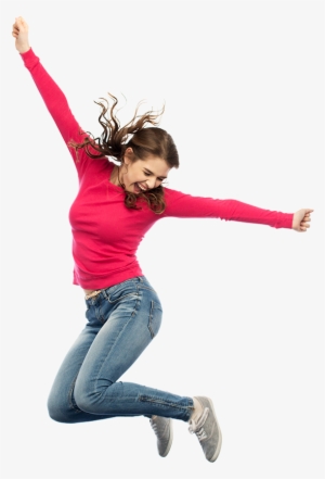 "i Finally Found The Movies I've Been Looking For " - Woman Jumping #4003857