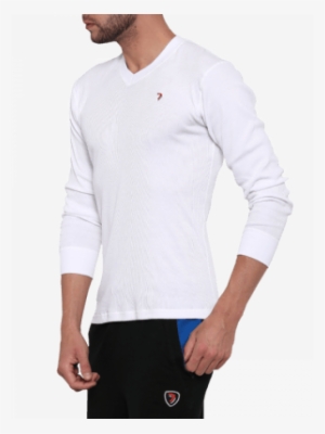 Beckham White Men's T-shirt - Sleeve #4003882