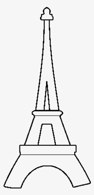 Eiffel Tower Template Cut Out 203144 - Steeple - Free Transparent PNG