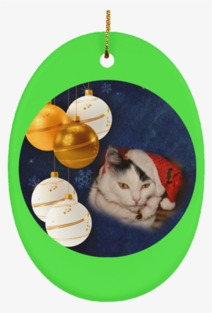 Christmas Cat Photo Ornament #4004438 Christmas Cat Photo Ornament #4004438