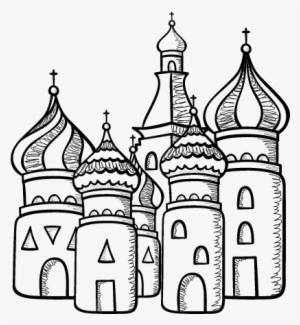 Catedral De San Basilio Dibujo #4004615