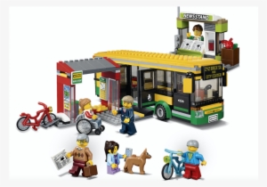 Lego City Bus Sation 5702015866002 60154 - Lego: City: Bus Station (60154) #4004799