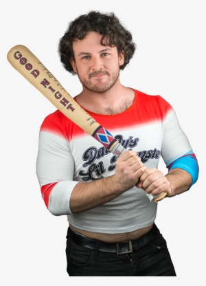 Harley Quinn Swat Good Night Bat With Sound - Harley Quinn Baseball Bat Good Night #4004916