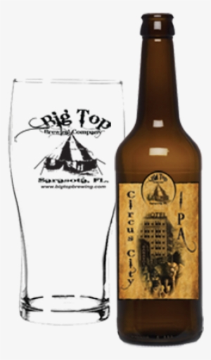 Circus City Beer - Man Utd Crest Pint Glass #4005410