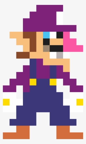 8 Bit Png Amp 8 Bit Transparent Clipart Free Download - Waluigi Pixel #4006532