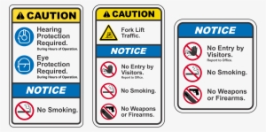Ansi Safety Signs2 - Safety Sign Standard Ansi #4006564