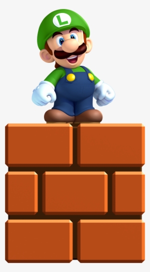 Luigi Clipart Mini - Luigi Mario Bros #4006665