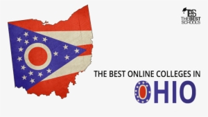Best Online Colleges In Ohio - Ohio Flag Square Sticker 3" X 3" #4007271