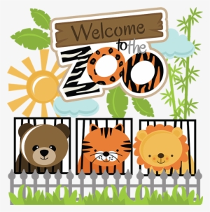 Download Welcome To The Zoo Clipart Lion Welcome To - Zoo Clip Art Free #4007401