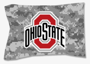 Ohio State Buckeye Camo Pillow Sham, Standard - Ohio State Buckeyes #4007428