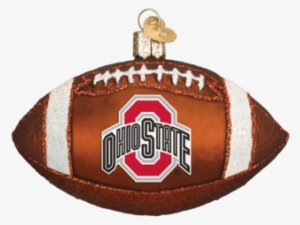 Ohio State Football Ornament - Old World Christmas Lsu Football Glass Blown Ornament #4007779
