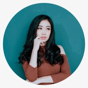 Woman Thinking Of Dental Issue - Thinking Girl #4008002