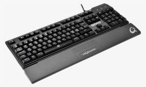 Qpad Mk-50 Overview Left Side Transparent Background - Qpad Mk-50 Pro Gaming Mechanical Keyboard #4008113
