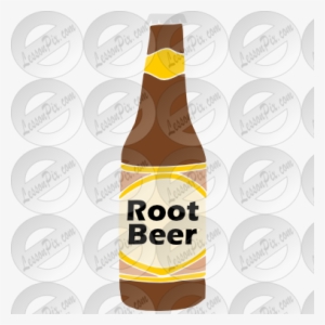 Root Beer Clipart Bottled - Clip Art #4008120