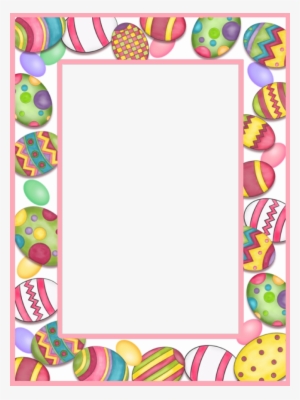 Page Borders, Borders And Frames, Borders For Paper, - Word Search Puzzles:easter And Springtime #4008328