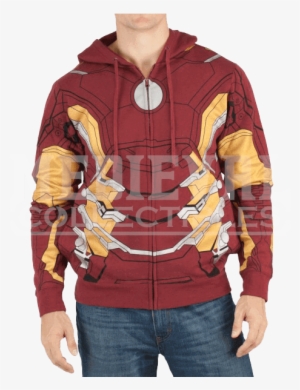 Marvel Iron Man Suit Up Hoodie-m #4009034