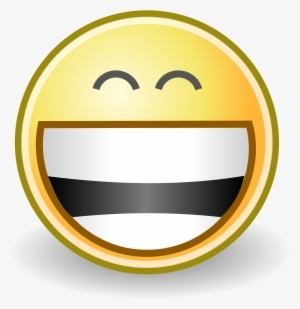 Facial Expression Clipart Smiley Emoticon Grin Face - Grin Smiley #4009135