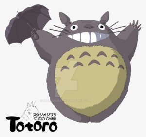Smile Clipart Totoro - My Neighbor Totoro Smiling #4009278