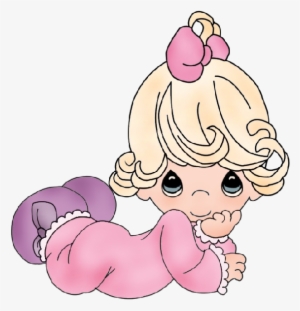 Baby Girl Baby Shower Animal Clip Art Baby Shower Invitations - Baby Girl Clipart #4009684