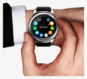 Man's Hand And Arm Wearing A Suit - Radiance A3 Frontier Smartwatch #4009851