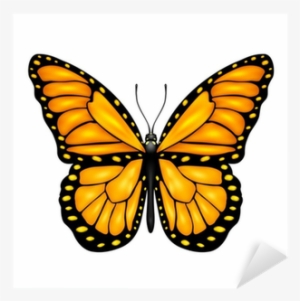 Papillon Orange Et Jaune #4010222