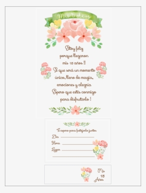 Invitacion 15 Años #4011205