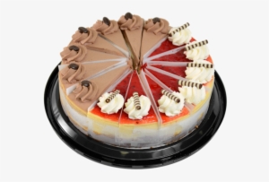 Dynamic Duo Cheesecake - Chocolate Cake #4011693