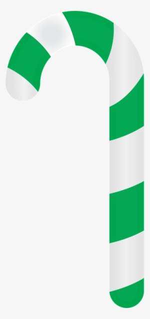 Candy Cane Vector Png - Bengala Doce Natal Verde #4012557