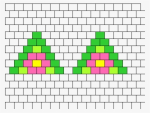 Flower Kitty Ears Bead Pattern - Colorfulness #4012869