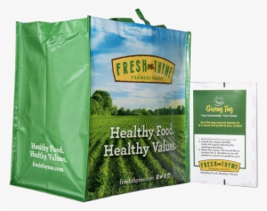 View Larger Image Fresh Thyme Giving Bag - Fresh Thyme Farmers Market #4012952