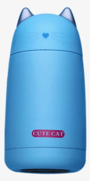 Cute Cat Ears Insulated Stainless Steel Thermos - Water Bottle #4013220
