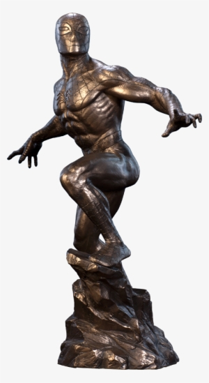Marvel Sideshow Classics Statue Spider-man - Spider Man Bronze Statue #4014613