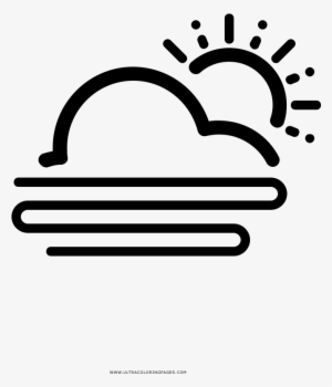 Neblina Do Dia Desenho Para Colorir #4014744