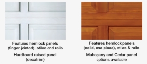 Trad Wood 454 Panels Image - Garage Door #4014973