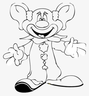Clown Clipart Black And White - Joker Clipart Black & White #4015077