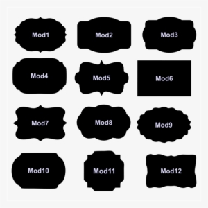 Etiquetas Pizarra - Wedding Booth Props #4015228