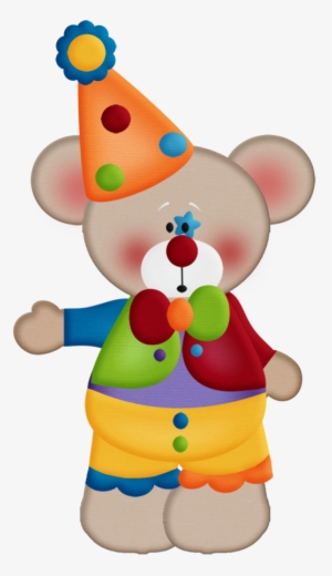 Aw Circus Bear 15 - Clown #4015595