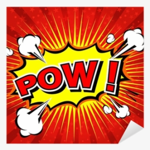 Comic Speech Bubble, Cartoon Sticker • Pixers® • We - Boem Cartoon #4016067