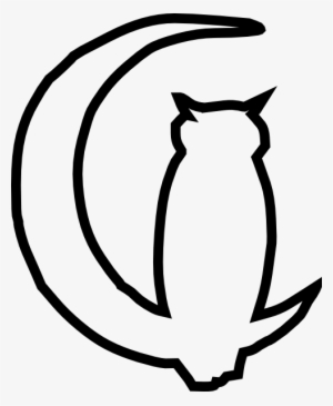Owl Moon 4 Svg Clip Arts 492 X 599 Px #4016317