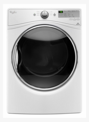 Stackable Gas Dryer With Steam Cycle In White - Whirlpool 7.4 Cu Ft Front Load Electric Dryer #4017293