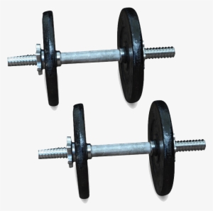 Juego Mancuernas Pesas Barras 40 Lbs 4 Discos 10 C/u - Pesas De Ejercicio Png #4018174